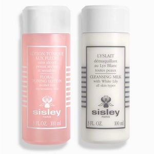 Sisley Floral Toning Lotion + Cleansing Milk with White Lily